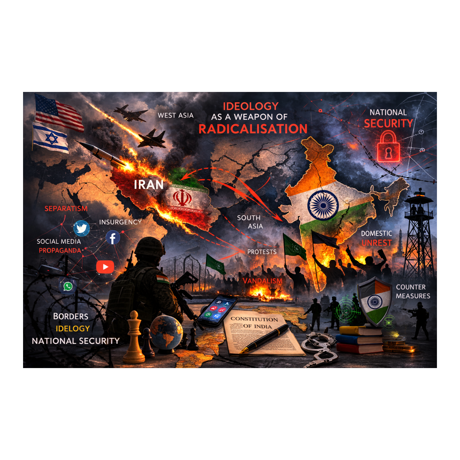 Borders, Ideology, National Security & Radicalisation: When Global Conflicts Trigger Domestic Fault Lines